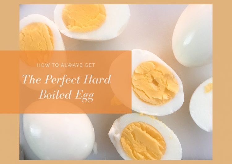 The Perfect (and easy to peel!) Hard Boiled Eggs